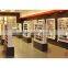 Customized retail store glass mobile phone display cabinet