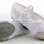 Cotton Soft Ballet Shoes Split Suede Sole Leather Toe BS304