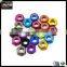 M3 M4 Aluminum colored flange lock nut