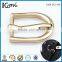 Decorative metal gold shoes buckle