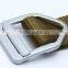 China factory fashion high quality custom metal belt buckles for webbing
