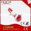 2015 waterproof plastic 10mm 230v neon led mi-bulb red indicator lamp neon bulbs