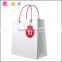 Kraft cardboard glassine paper bag for business and shopping