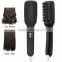 2 in 1 anion LCD electric fast hair dryer straightener