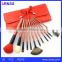 Cheap high quality retractable kabuki makeup and beauty brush synthetic hair makeup brushes