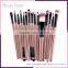 Free sample 15pcs mpolka dot makeup brush
