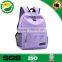 fashionable canvas backpack middle school students leisure travel backpack