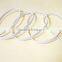 Hot 4mm Elastic Lot Trim Rubber Band, White100 Yard Customized