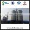 corrugated cone bottom sawdust storage steel silo