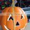 OEM Blow Molding plastic halloween pumpkin bucket pumpkin decoration for sale