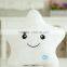 Christmas decorative Home Sofa Party Decor Toys Gift Plush Colorful Star Shape LED Light Star Shape Pillow cushion