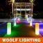 Decorative Party Events Outdoor LED Light Cylinder