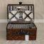 handmade wicker picnic basket hamper square picnic basket for 2 persons