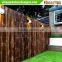 Carbonized Brown Decorative Bamboo Fencing Supplier