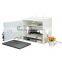 DIY PVC Multifunctional Flower Pattern Tidy Wires Power Cable Storage Organizer Box