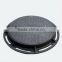 Round square Ductile iron cast iron manhole cover and frame grating EN124 B125 C250 D400
