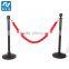 Blue Velvet Rope Barrier for Stanchion Posts