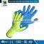 JX68F627 Polyester Safety Industrial Latex Glove