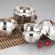 New 6pcs stainless steel colored mixing bowl set
