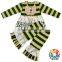 Apple Green Stripe Designs Children Outfit Little Girls Wholesale Boutique Clothing Set Cheap Baby Girls 2 Pcs Outfits