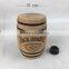 Nice-looking lovely new design barrel shape wooden piggy bank