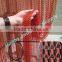 Customized Hook Linked Red Color Aluminum Metal Chain Fly Screen