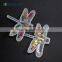 Manufacturer Wholesale Dragonfly Embroidery Applique Beads Patch