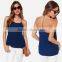 Cheap Wholesale Sexy Ladies Vest Chiffon Top Tank