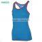 Custom OEM Workout Plain Elastic Cool Dry woman tank top Women Gym Sports Yoga Jogging Tank Top