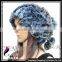 CX-C-68D Ladies Knitted Winter Neck Warmer/ Fashion Rex Rabbit Fur Hat