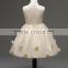 MGOO Hot Sale Cheap Champage Floral Girl Dress New Design Long Frock Children Fairy Dress 2016 MGT020