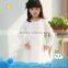 2015 long sleeve pattern children lace fashion new born baby dress of 2-7 years girls