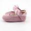 2017 Fashion pink color Shoes Soft Leather Baby Shoes Girls