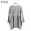 wholesale custom winter women comfortable solid color v neck Cashmere pullover