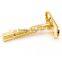 safety razor gold
