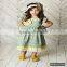 mustard pie flutter sleeve floral custom boutique kids frocks