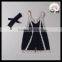 Yawoo wholesale flamingo sleeveless V neck jumpsuit children's boutique clothing
