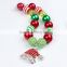 Christmas Chunky Bubblegum Toddler Jewelry Kids Necklace