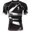 MMA custom Sublimated Lycra Short sleeve BJJ Rash Guard