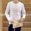 Peijiaxin Fashion Design Casual Style Letter Pattern Wholesale Custom Printed Plain Long Sleeve Tshirts
