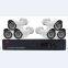 H.View Security Camera System 8ch CCTV System 8 x 1080P CCTV Camera Surveillance System Kit Camaras Seguridad Home