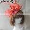 New handmade feather fascinator flower accessory wedding hair band