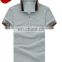 Men's Casual Cotton Tip Collar Polo Shirt T-shirt Plain Fit Short Sleeve Tee Top