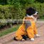 Waterproof cute large dog raincoat with safety reflective tape