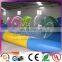 Half Color Cheap Bubble Soccer TPU Ball, Inflatable Bumper Human Sized Soccer Bubble Ball