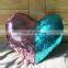 Professional customized reversible sequin fabric DIY cushion cover