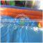Orange Inflatable Obstacle Course