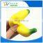 Hot sales promotion Squishy slow rising PU peach banana fruit toys