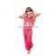 BestDance children red belly dance harem pants bellydance costume harem pants for kids OEM