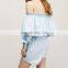 Sticthing Finish One Piece Long Sleeves Jumpsuits Sexy Ladies Jumpsuit 2014 Sexy Womens Off-shoulder Playsuit